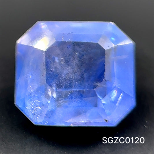 ZAFIRO CORTE ASSCHER 1.64 CTS