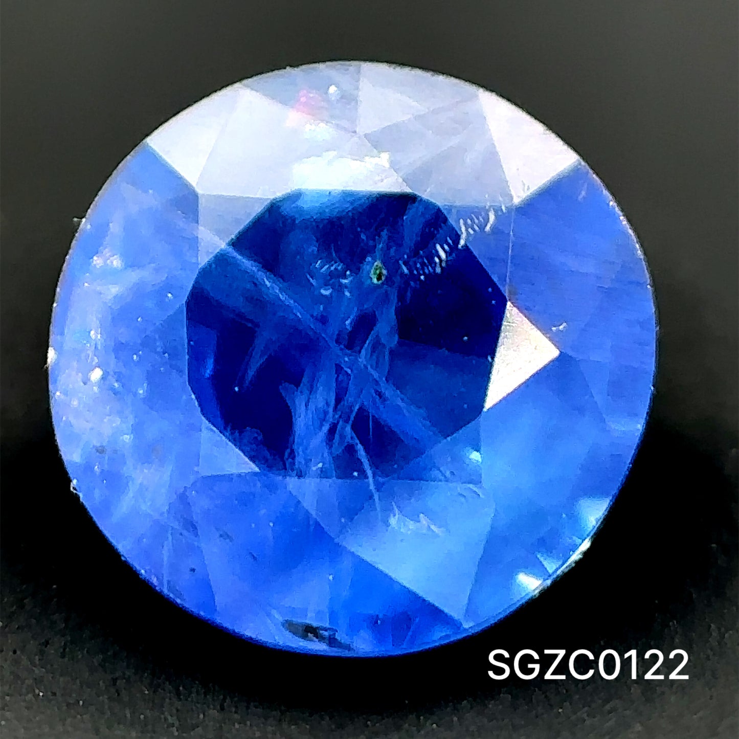 ZAFIRO  AZUL CORTE REDONDO 1.35 CTS