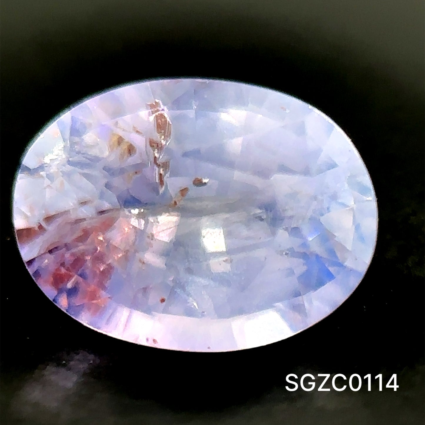 ZAFIRO CORTE OVAL 0.725 CTS