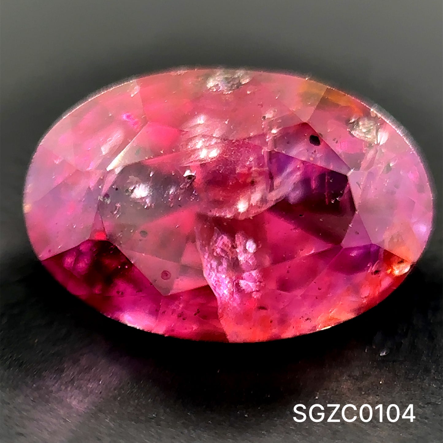 ZAFIRO CORTE OVAL 1.16 CTS