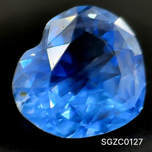 ZAFIRO CORTE CORAZÓN 0.68 CTS