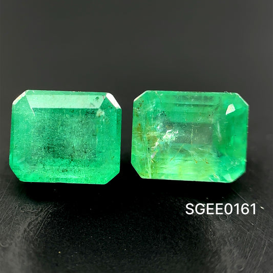 PAR DE ESMERALDAS 1.995CT