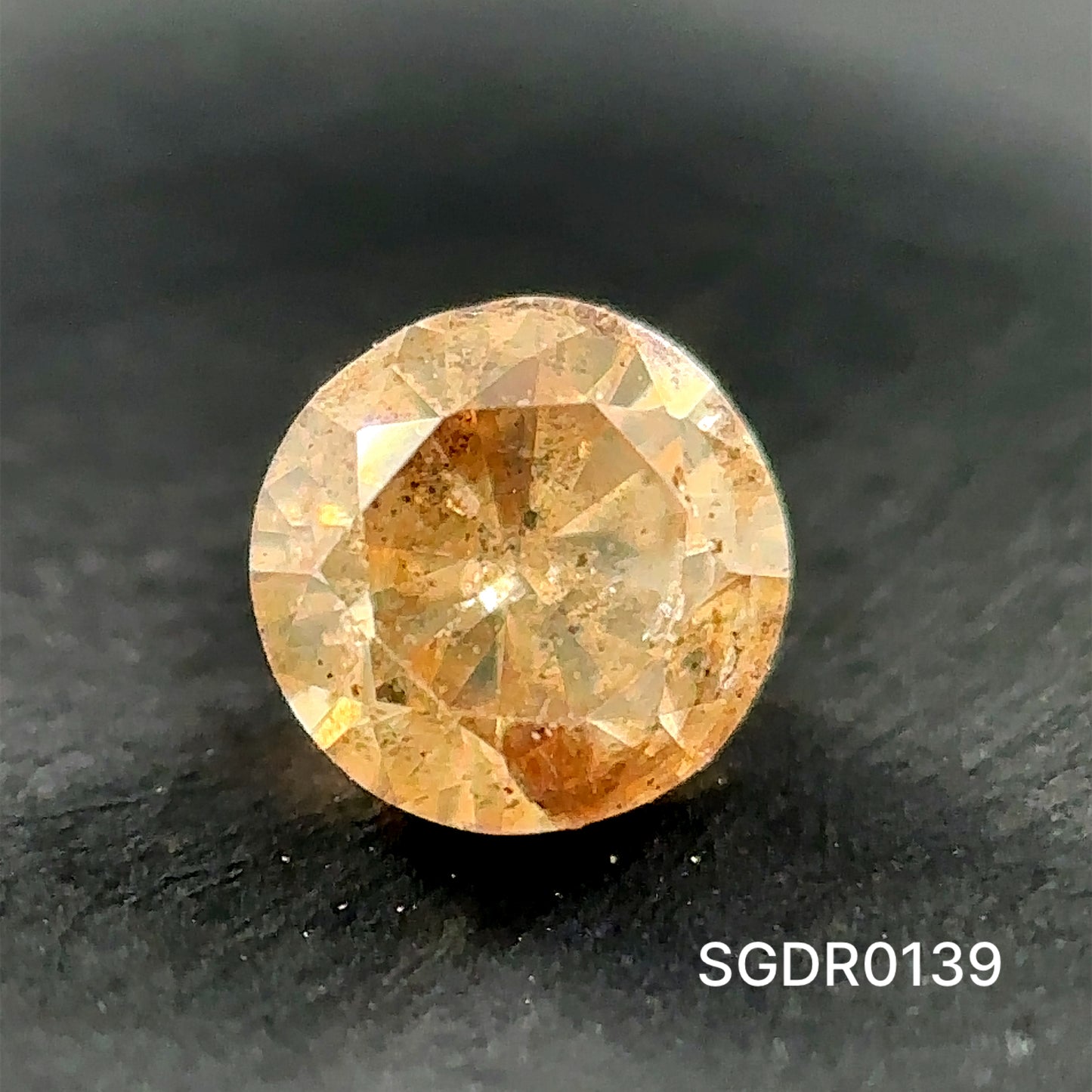 DIAMANTES CORTE BRILLANTE 2.8 MM BROWN