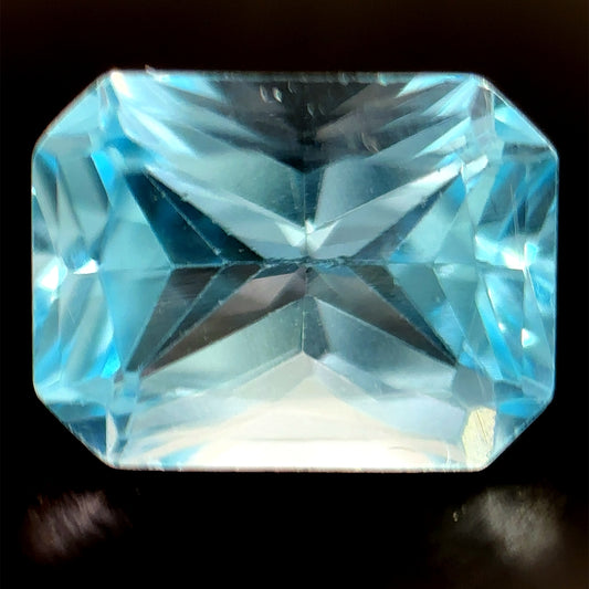 TOPACIO SKY BLUE CORTE RADIANT 8X6MM