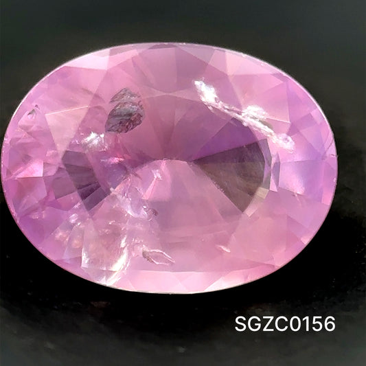 ZAFIRO CORTE OVAL 1.04 CTS