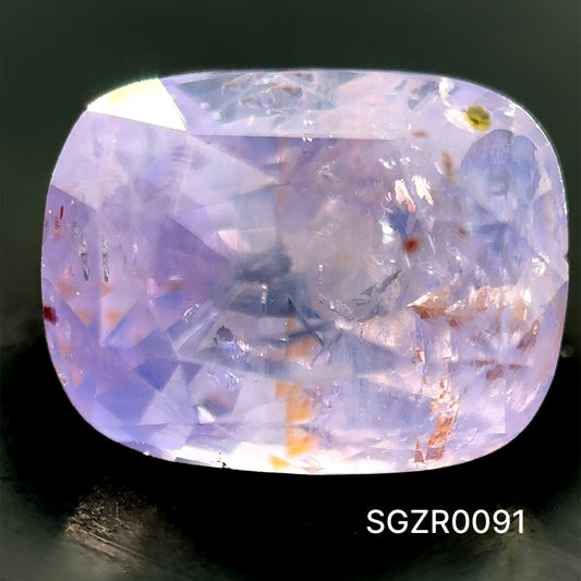 ZAFIRO CORTE CUSHION ALARGADO 2.785CT