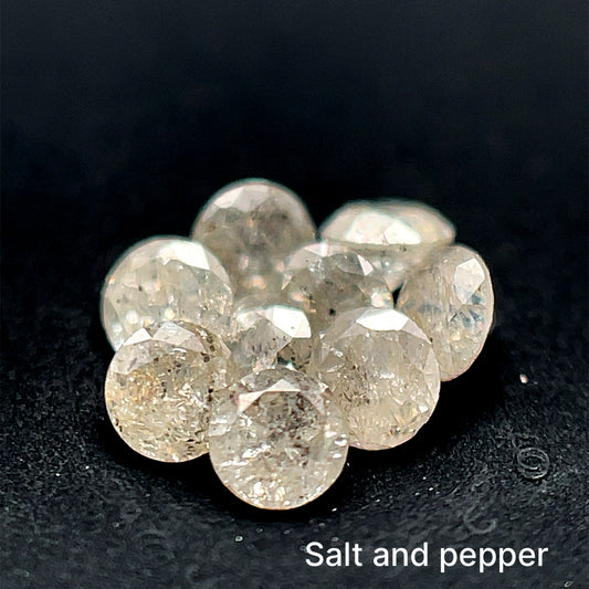 DIAMANTES SUELTOS SALT AND PEPPER 2.1-2.3 MM