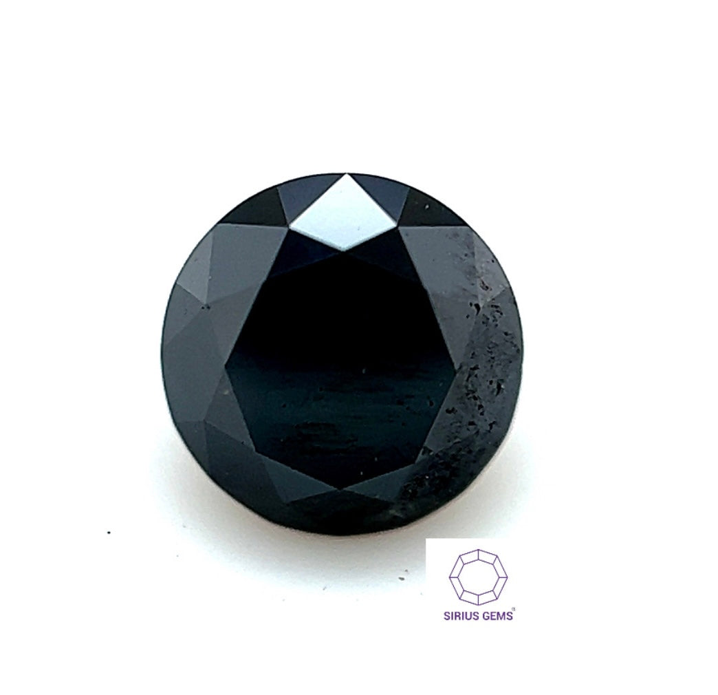 DIAMANTE NEGRO NATURAL CORTE REDONDO