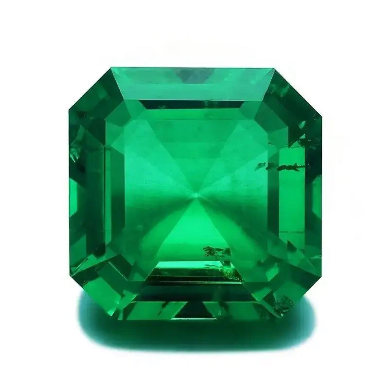 ESMERALDA DE LABORATORIO CORTE ASSCHER 1.95 CT