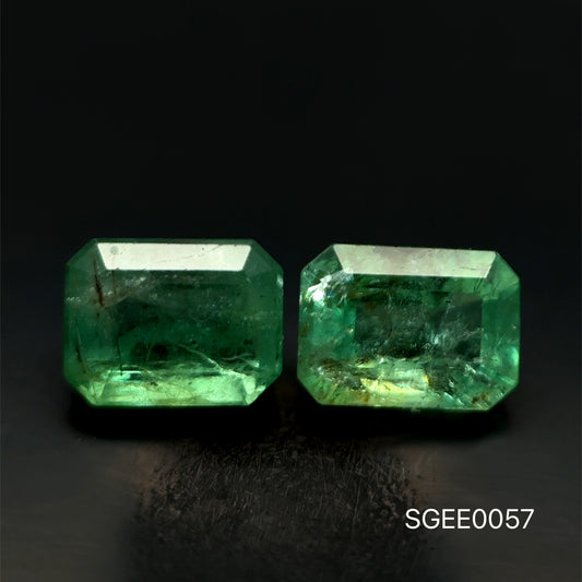 PAR DE ESMERALDA 1.785 CTS