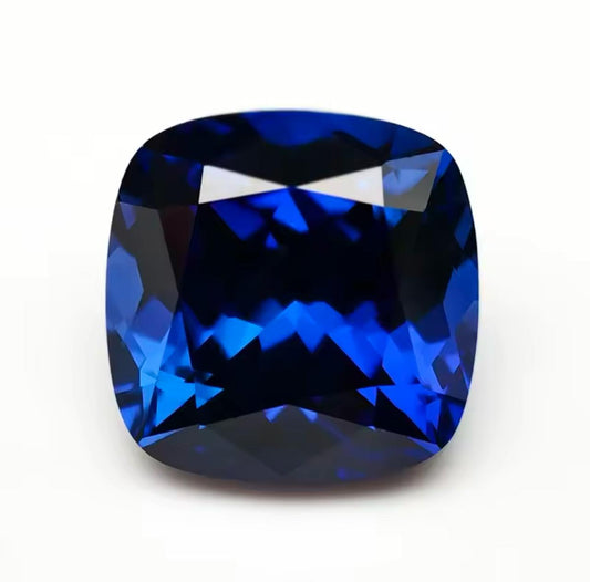 ZAFIRO LAB GROWN CUSHION   1.4 CT AGL