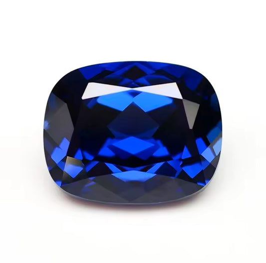 ZAFIRO LAB GROWN CUSHION ALARGADO   1.25 CT AGL