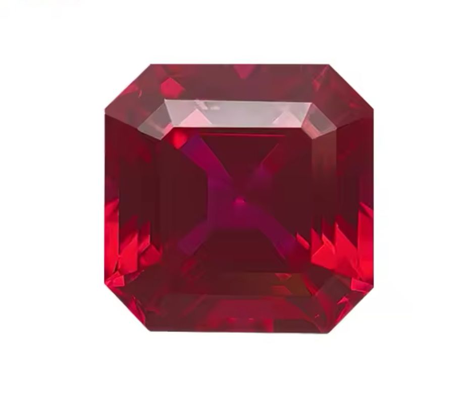 RUBÍ LAB GROWN ASSCHER 1.56 CT AGL