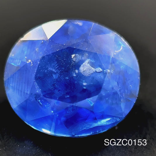 ZAFIRO CORTE OVAL 1.62 CTS